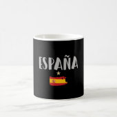 Fahne für das Shirt "Spanien Fußball" Kaffeetasse (Mittel)