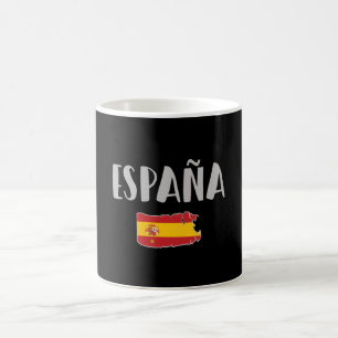 Fahne für das Shirt "Spanien Fußball" Kaffeetasse