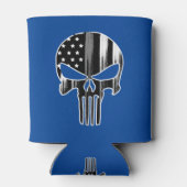 Fahne für den Flag für den Fach für den Fach SKULL Dosenkühler (Rückseite)