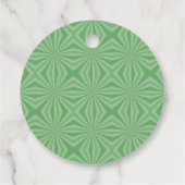 Fahne für irisches Kleeblatt auf Azoren Geschenkanhänger (Rückseite)