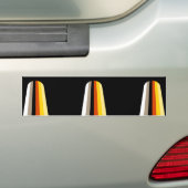 Fahne für lange Haare Autoaufkleber (Auf Auto)