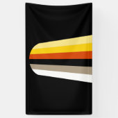 Fahne für lange Haare Banner (Vertikal)