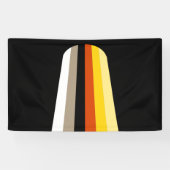 Fahne für lange Haare Banner (Horizontal)