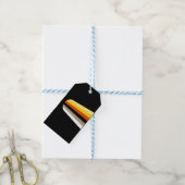 Fahne für lange Haare Geschenkanhänger (Mit Garn)