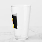 Fahne für lange Haare Glas (Links)