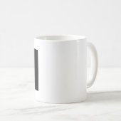 Fahne für lange Haare Kaffeetasse (VorderseiteRechts)