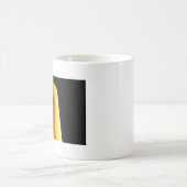 Fahne für lange Haare Kaffeetasse (Mittel)