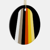Fahne für lange Haare Keramik Ornament (Rechts)