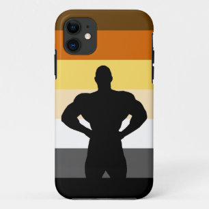 Fahne für Muskelbärenbären Case-Mate iPhone Hülle