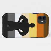 Fahne für Muskelbärenbären Case-Mate iPhone Hülle (Rückseite (Horizontal))