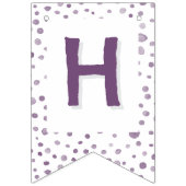 Fahne für Wasserfarben, Fleckchen Wimpelkette (Zweite Fahne)