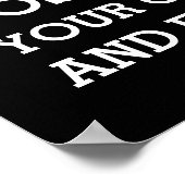 Fahne "Glossy Round Bisexuality" Poster (Ecke)