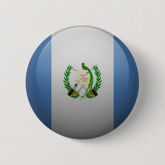 Fahne Guatemalas Button (Vorderseite)