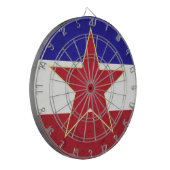 Fahne Jugoslawien Dartscheibe (Vorderseite Links)