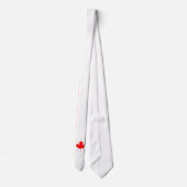 Fahne Kanada 2 Krawatte (Rückseite)