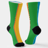 Fahne Karakalpakstan Socken (Gewinkelt)
