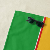 Fahne Karakalpakstan Strandtuch (Beispiel)