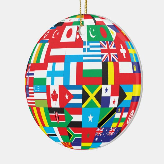 Fahne Keramik Ornament (Links)