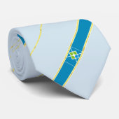 Fahne "La Plata stripes" Krawatte (Gerollt)