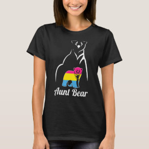 Fahne "LGbt Pansexual Tante Bear Pan Pride" T-Shirt