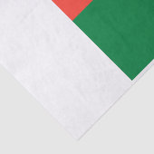Fahne Madagaskar-Tissue Seidenpapier (Ausschnitt)