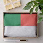 Fahne Madagaskar-Tissue Seidenpapier (Geschenk)