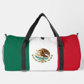 Fahne Mexiko Große Patriotik Duffle Bag (Rückseite)
