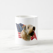 Fahne mit weichem Wheaten Terrier Kaffeetasse (Mittel)