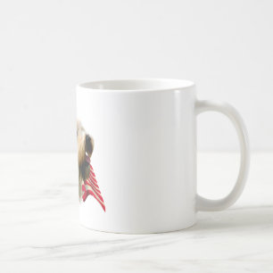 Fahne mit weichem Wheaten Terrier Kaffeetasse