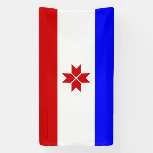 Fahne Mordovia Banner (Vertikal)