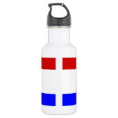 Fahne Mordovia Edelstahlflasche (Rückseite)