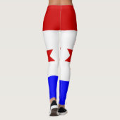 Fahne Mordovia Leggings (Rückseite)