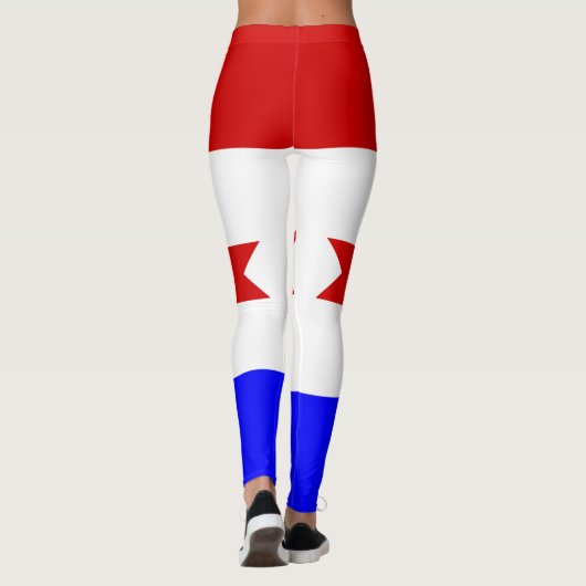 Fahne Mordovia Leggings (Rückseite)