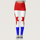 Fahne Mordovia Leggings (Vorderseite)