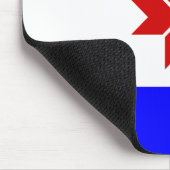 Fahne Mordovia Mousepad (Ecke)