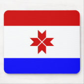 Fahne Mordovia Mousepad (Vorne)