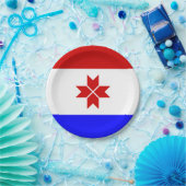 Fahne Mordovia Pappteller (Party)