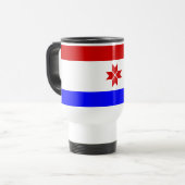Fahne Mordovia Reisebecher (Vorderseite Links)