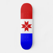 Fahne Mordovia Skateboard (Vorderseite)