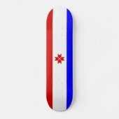 Fahne Mordovia Skateboard (Vorderseite)