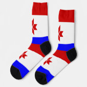 Fahne Mordovia Socken (Linkes Detail)