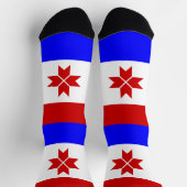 Fahne Mordovia Socken (Oben)