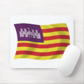 Fahne Mousepad der Balearen (Mit Mouse)