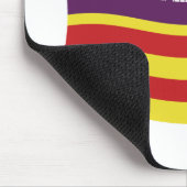 Fahne Mousepad der Balearen (Ecke)