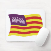 Fahne Mousepad der Balearen (Mit Mouse)