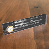 Fahne namensplakette (Seite)