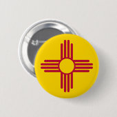 Fahne "New Mexico" Button (Vorne & Hinten)