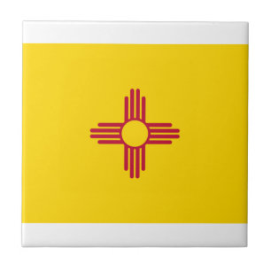 Fahne "New Mexico" Fliese