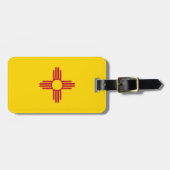Fahne "New Mexico" Gepäckanhänger (Vorderseite horizontal)