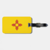 Fahne "New Mexico" Gepäckanhänger (Rückseite horizontal)